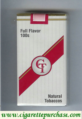 CT Full Flavor 100s cigarettes natural tobaccos